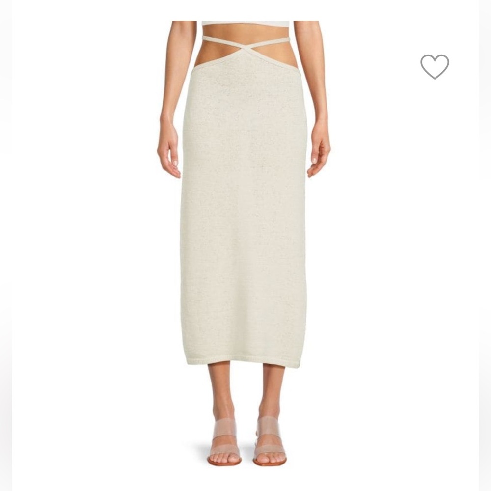 Cult Gaia Hedda Knit Midi Skirt